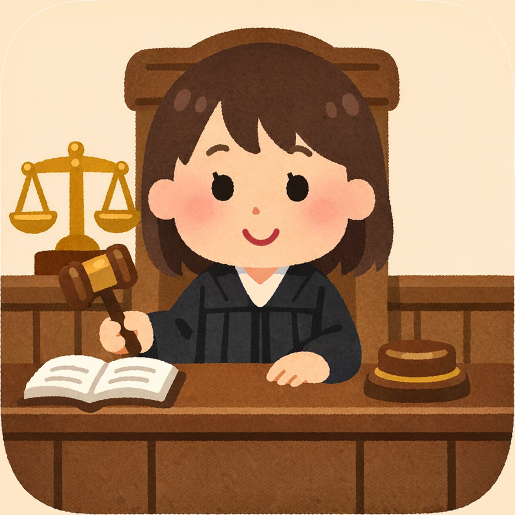 裁判官マップ アプリアイコン